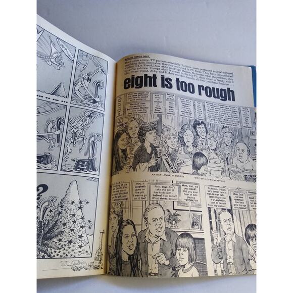 MAD Magazine #201 Sept 1978 Saturday Night Fever Eight Is Enough Comic Parody - Picture 4 of 5